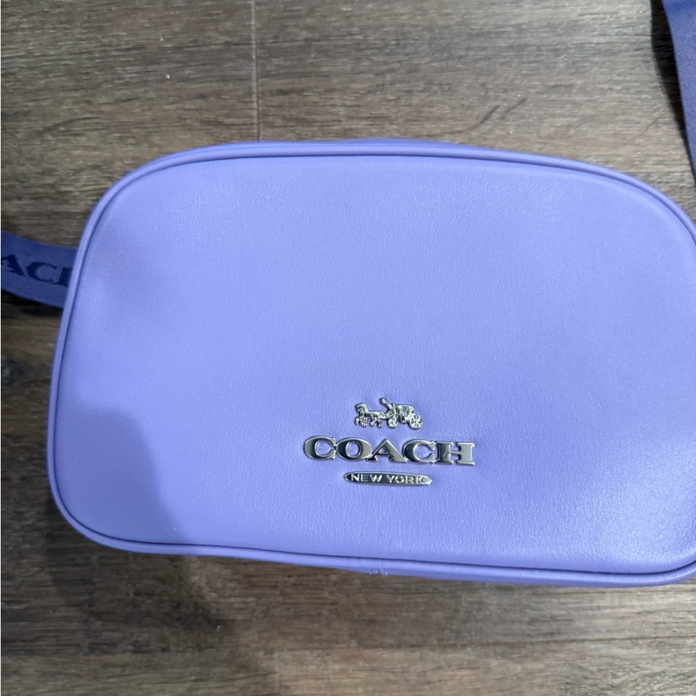 Coach Purple Belt Bag NWOT
